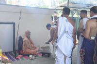 Coconut Gana-Havana Purnahuti - HH Swamiji's visit to Sunkadakatte Shri Vinayaka Temple on 5th Vardhanti of Temple (15 April 2026)